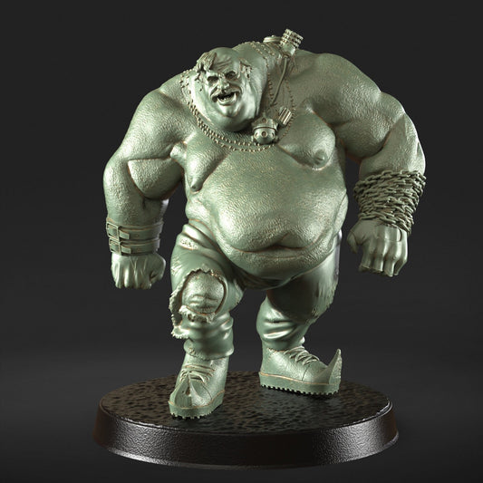 Brutus - Figurine géante mutante 12 000 $ + socle imprimé 3D, idée cadeau miniature pour RPG | Donjons et Dragons | Jeux de table | RN Estudio