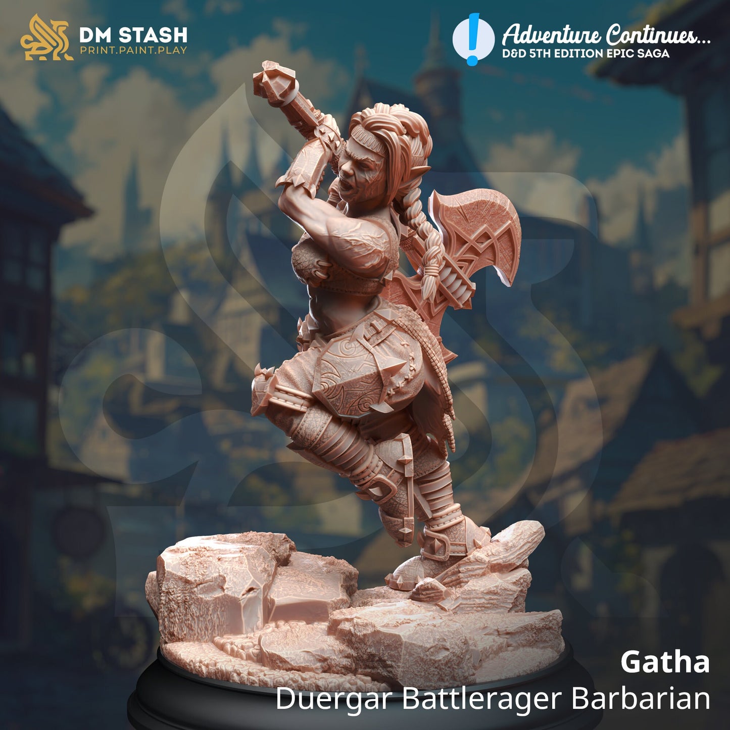 Gatha Dungeon Battlerager Barbar