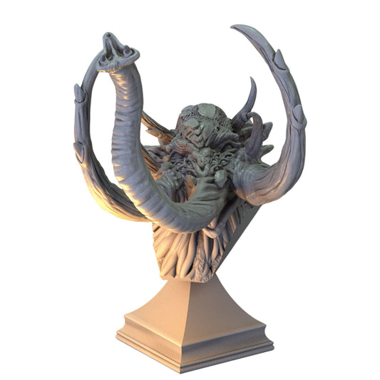 BÜSTE - Ammorth Mammutmonsterstatue, 94 mm große Figur, Druck 3D 12k Miniatur, Geschenkidee | Dungeons and Dragons | Tabletop | Mammoth Factory