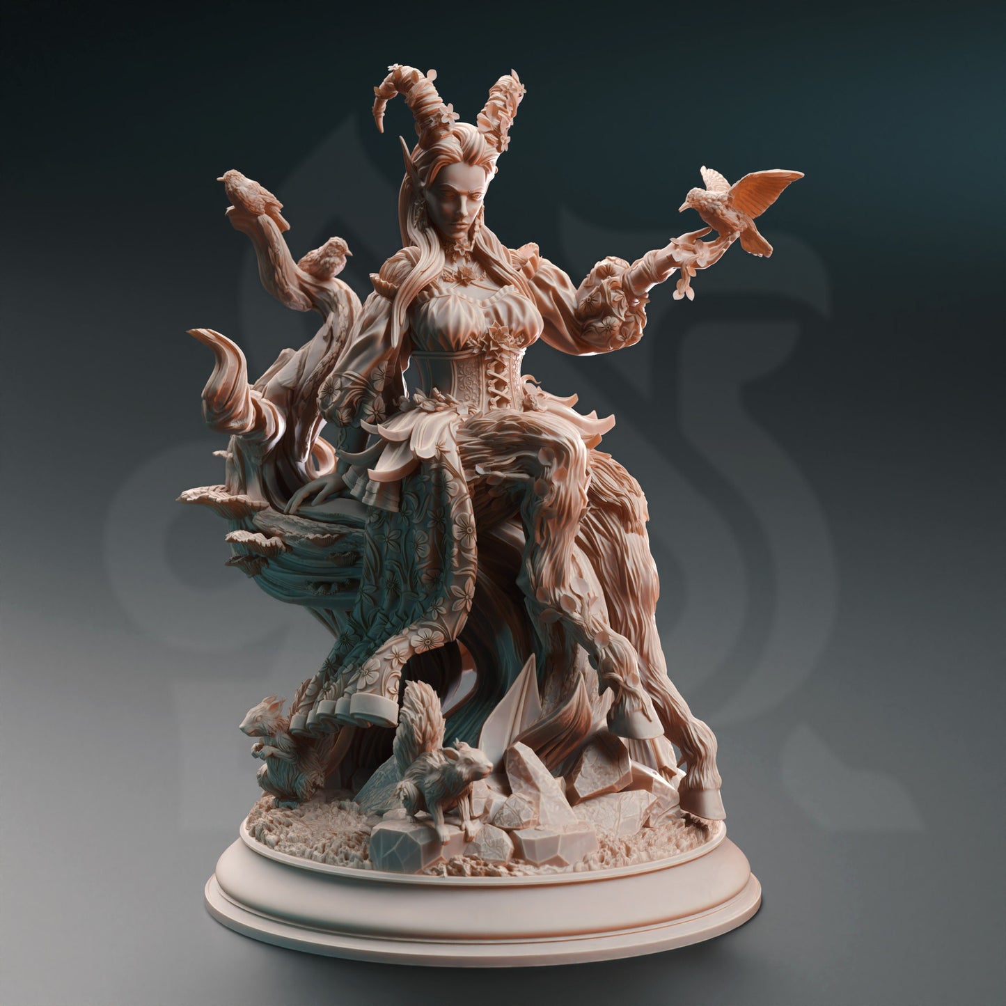 Mother of the Fey Faun Elf Goddess - Renmaeth