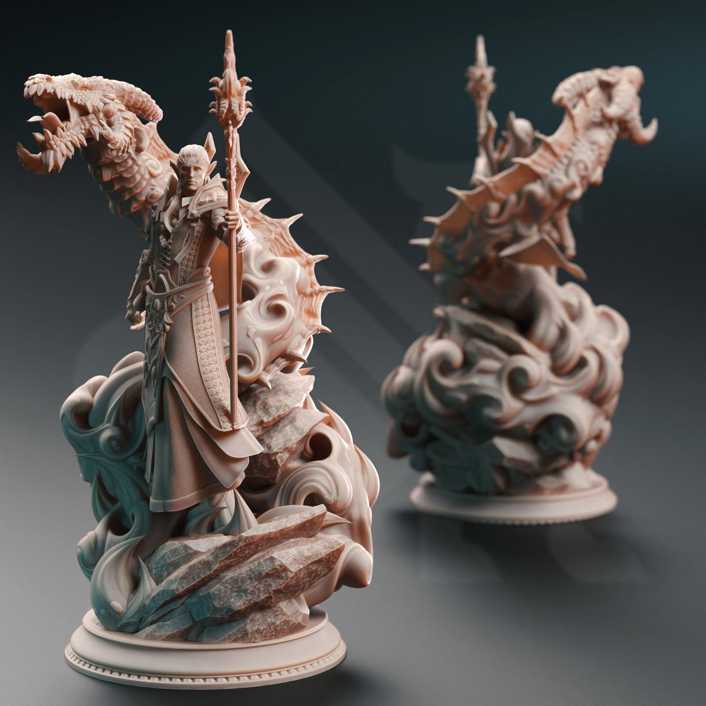 Karydian High Elf Draconic Sorcerer Drake Dragon