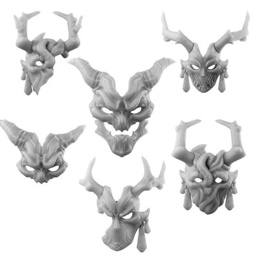 Arise Mask – Berserkermaske für Figuren DND 14k + BONUS-Druck 3D-RPG-Miniatur-Geschenkidee Mini | Dungeons n Dragons D&D | Tabletop | Mammut