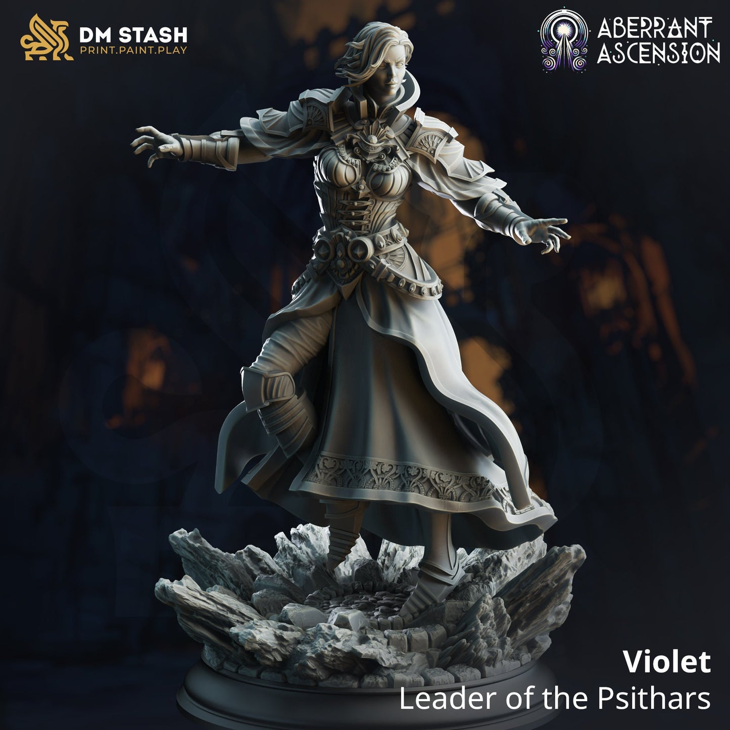 Violett – Menschlicher Entdecker-Magier