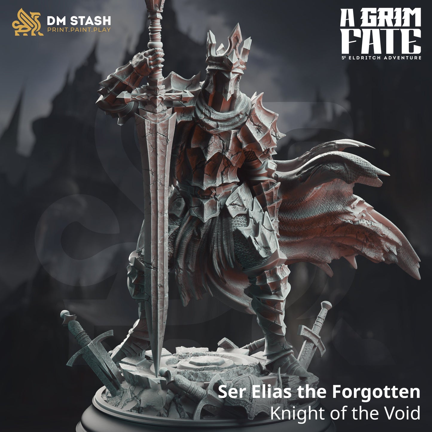 Ser Elias - Chevalier du Vide Paladin mort-vivant