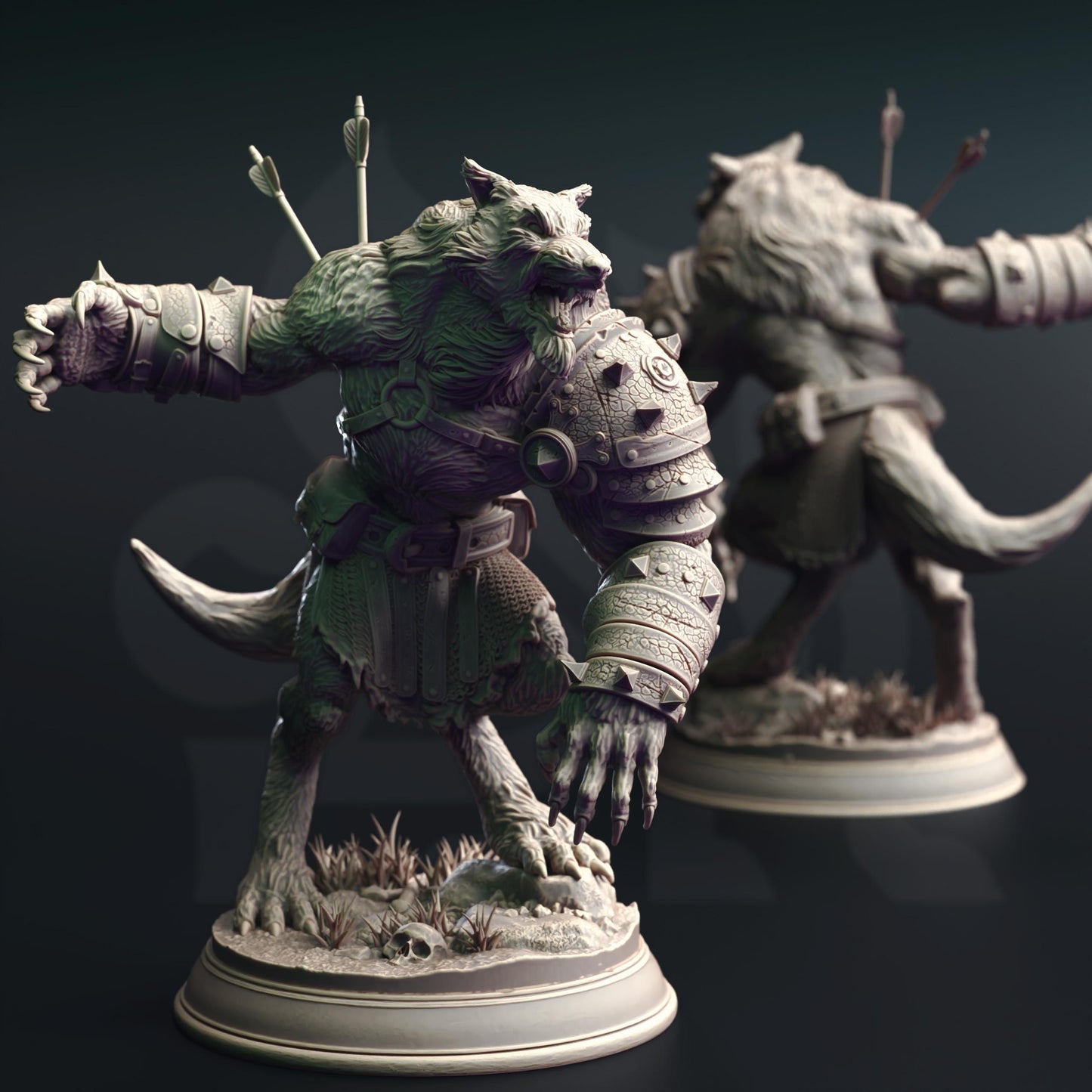 Werewolf Warriors Beasts Animals