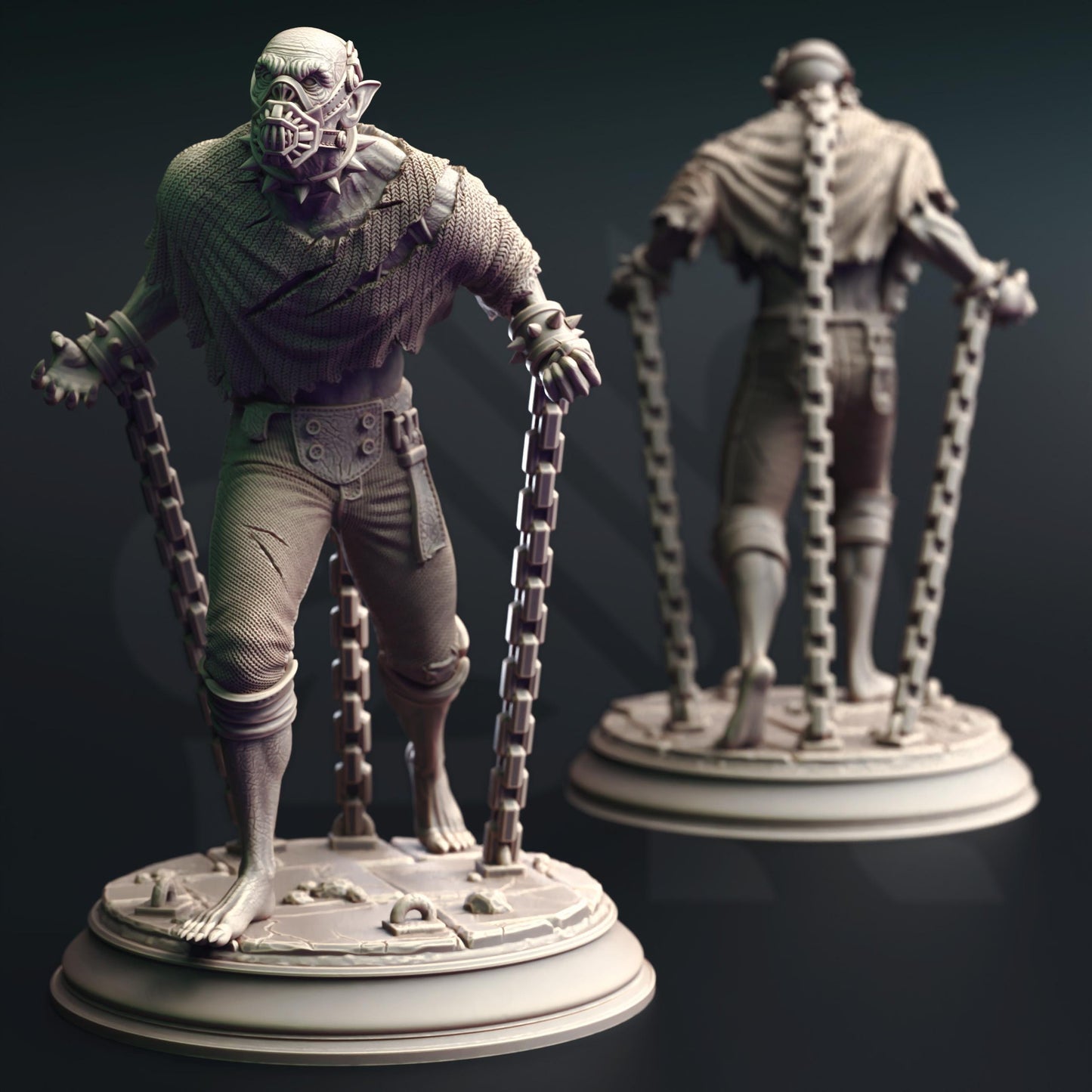 Figurine Vampire Thralls of the Coven Beasts 14k + Base Print 3D RPG Miniature Idée Cadeau | Donjons & Dragons DND Tabletop | DM Stash