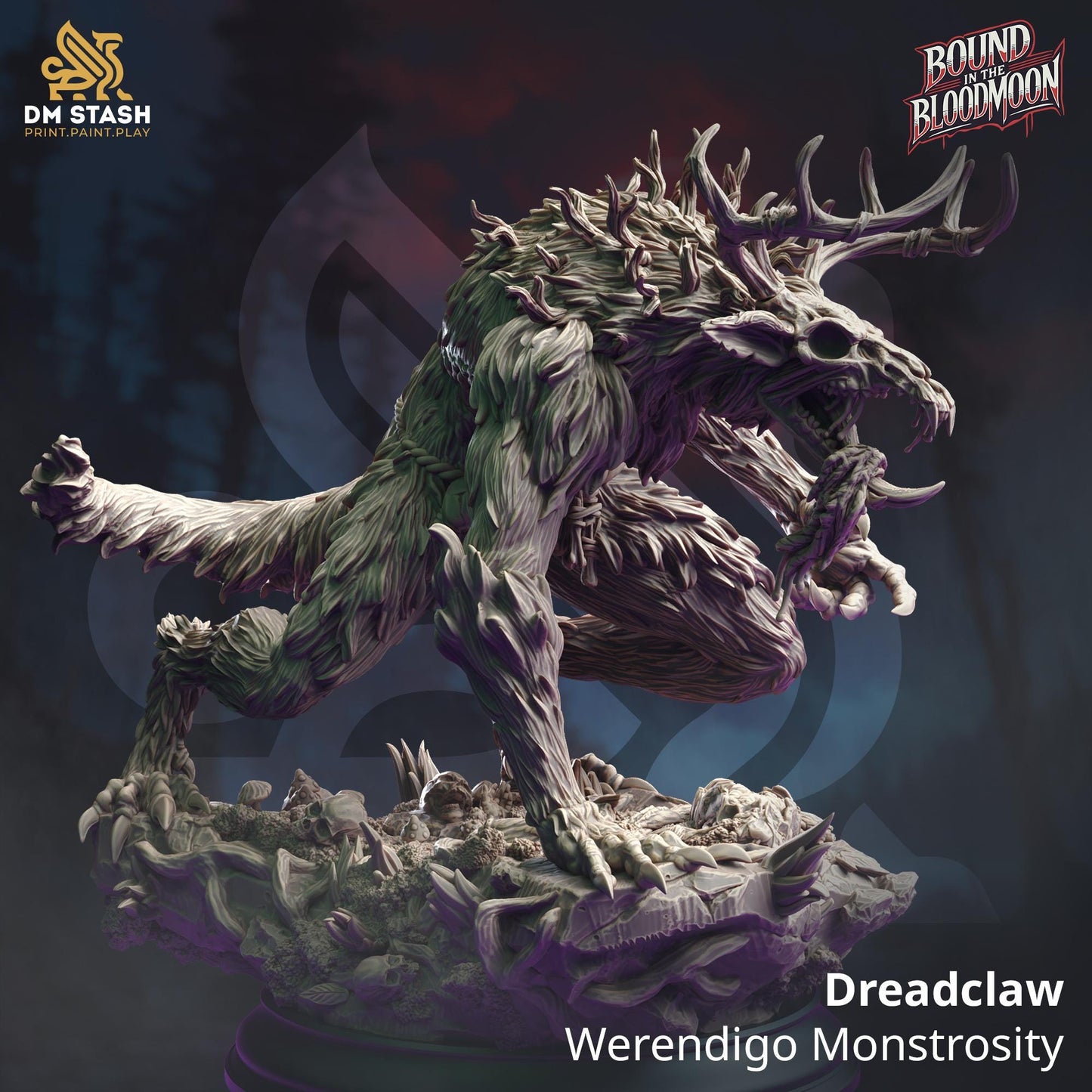 Monstruosité Wendigo - Bête Griffes Effrayantes