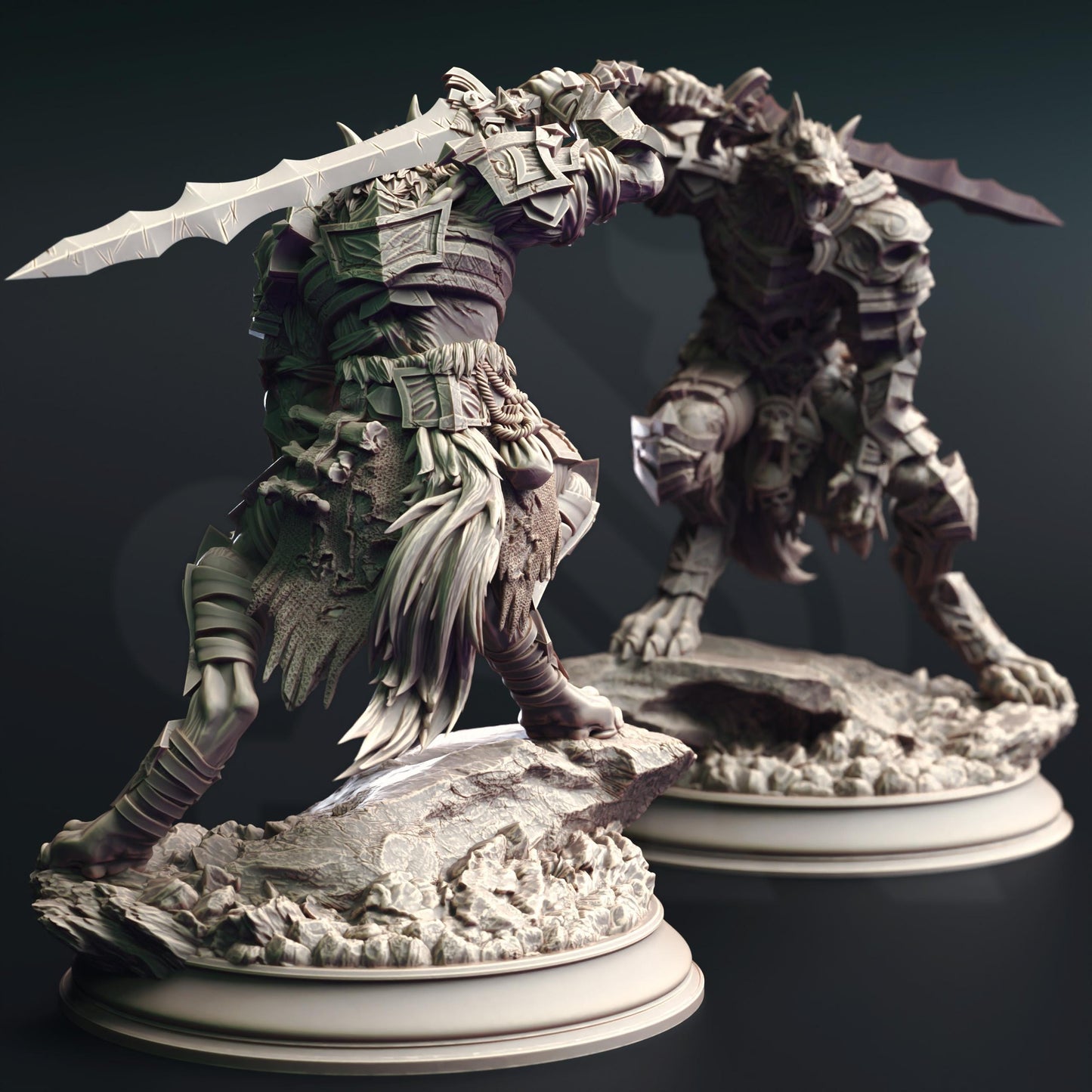 Corsicus Werwolf Ritter Jäger Bestie