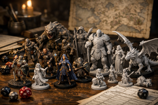 Unleash Your Imagination: A Collector's Guide to Fantasy Miniatures for Tabletop RPGs