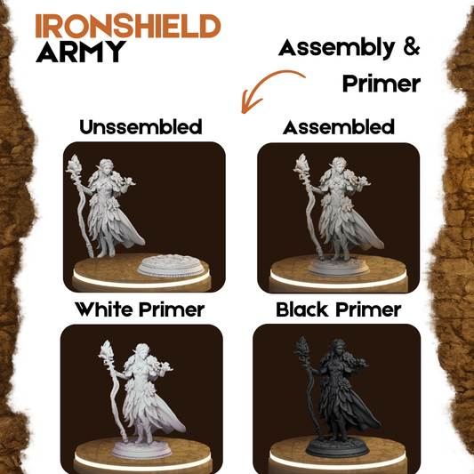 Assembled & Primed Miniatures Are Here! - Elevate Your Tabletop Adventures with IronShield Army