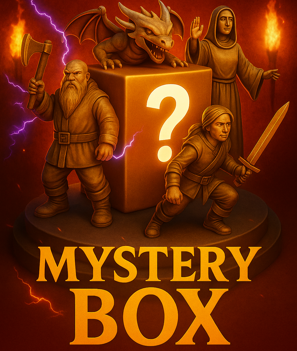 MYSTERY BOX - 3/6/9 D&D Minis