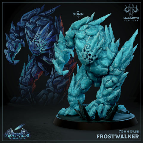 Frostwalker Ice Golem Monster