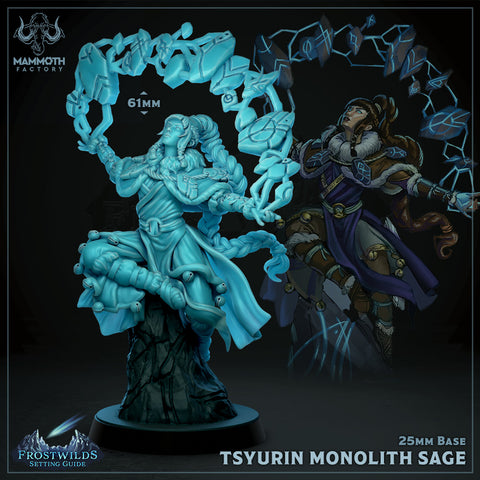 Tsurin Female Oracle Mage