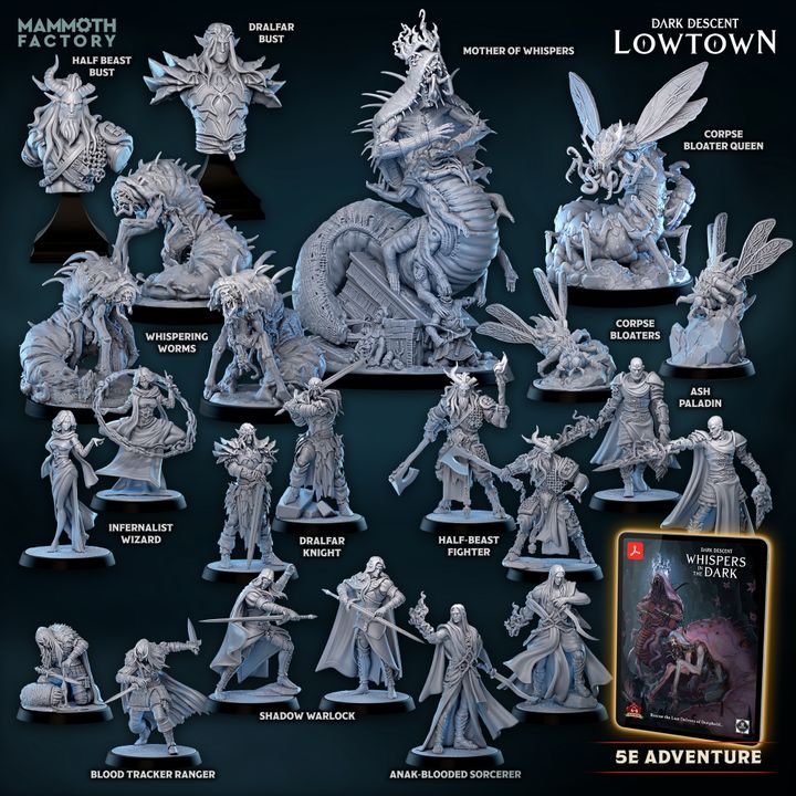 Dark Descent - Lowtown Collection - Full Set