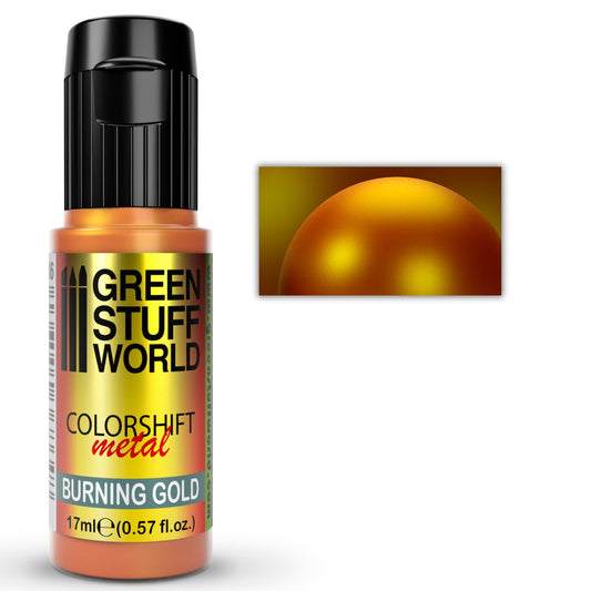 Green Stuff World Colorshift Chameleon Paint Burning Gold 17ml