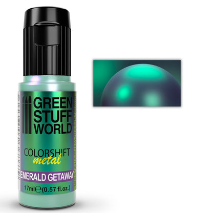 Green Stuff World Colorshift Chameleon Paint Emerald Getaway 17ml