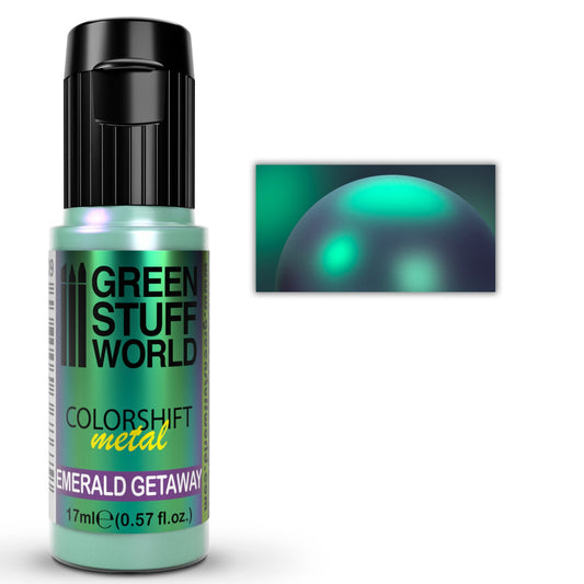 Green Stuff World Colorshift Chameleon Paint Emerald Getaway 17ml