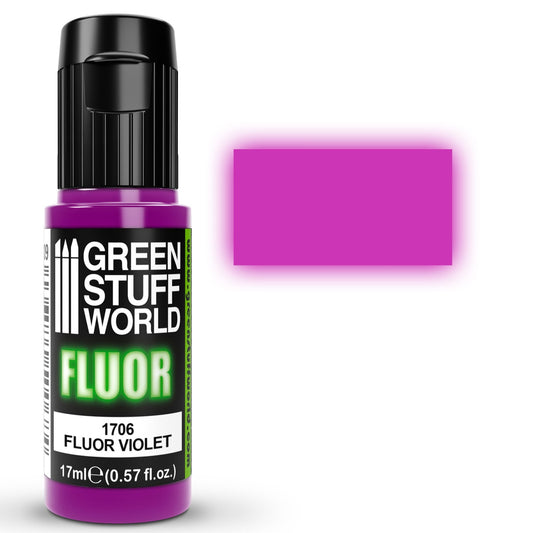Green Stuff World Fluor Paint Violet 17ml