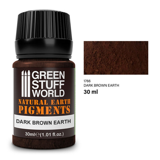 Green Stuff World Pigment Dark Brown Earth 30ml