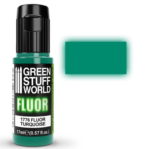 Green Stuff World Fluor Paint Turquoise 17ml