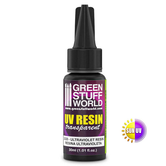 Green Stuff World UV Resin 30ml - Clear Water Effect