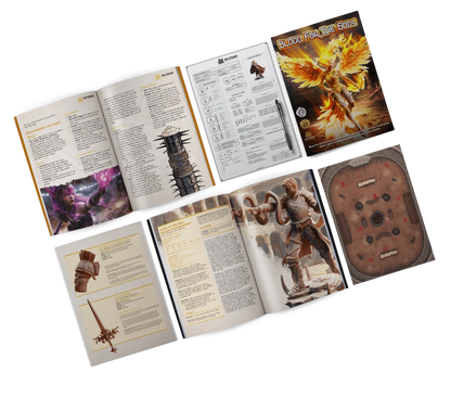 Crucible of the Chosen - DND 5e Starter Campaign - Full Set 21 Figures + Maps + Characters Sheets D&D