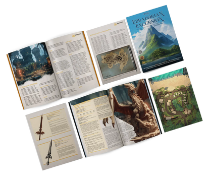 Lost & Found - DND 5e Starter Campaign - Full Set 16 Figures + Maps + Characters Sheets D&D