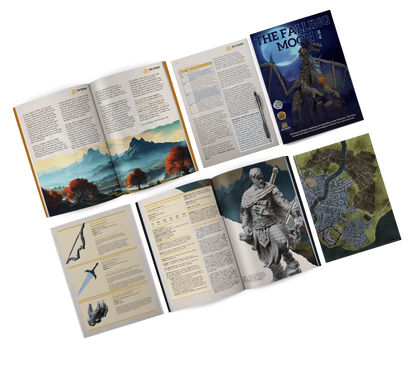 The Dragon Pact - DND 5e Starter Campaign - Full Set 11 Figures + Maps + Characters Sheets D&D