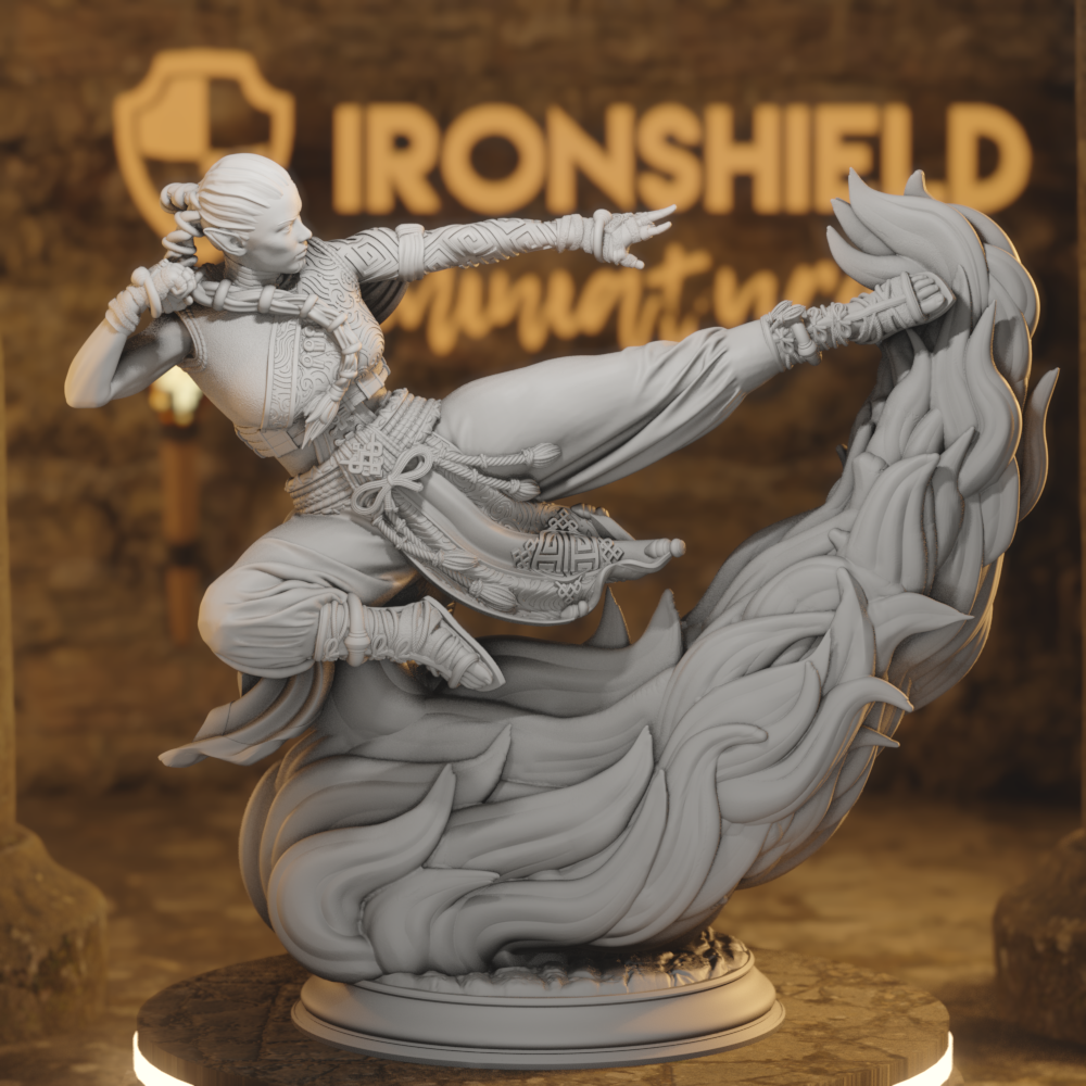 Andrazia Fire Genasi Monk Japan