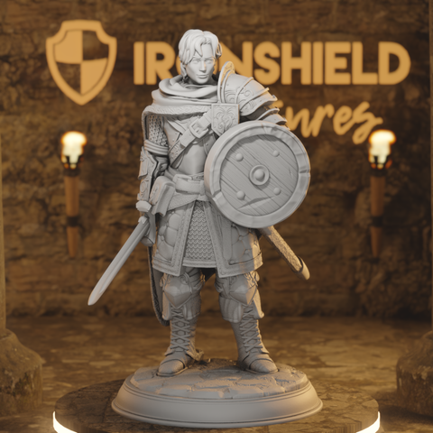 Human Fighter - Arion Midrun Knight