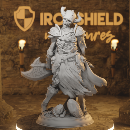 The Thawing Dead - DND 5e Starter Campaign - Full Set 12 Figures + Maps + Characters Sheets D&D