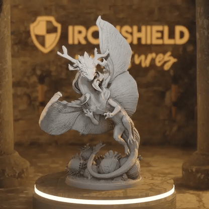 Bambelin 1 DnD miniature 360 turntable animation