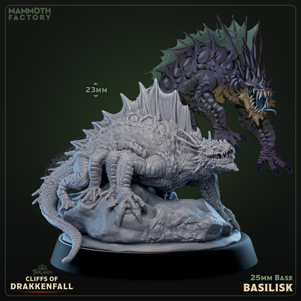 Basilisk – Reptilian Snake Monster Lizard