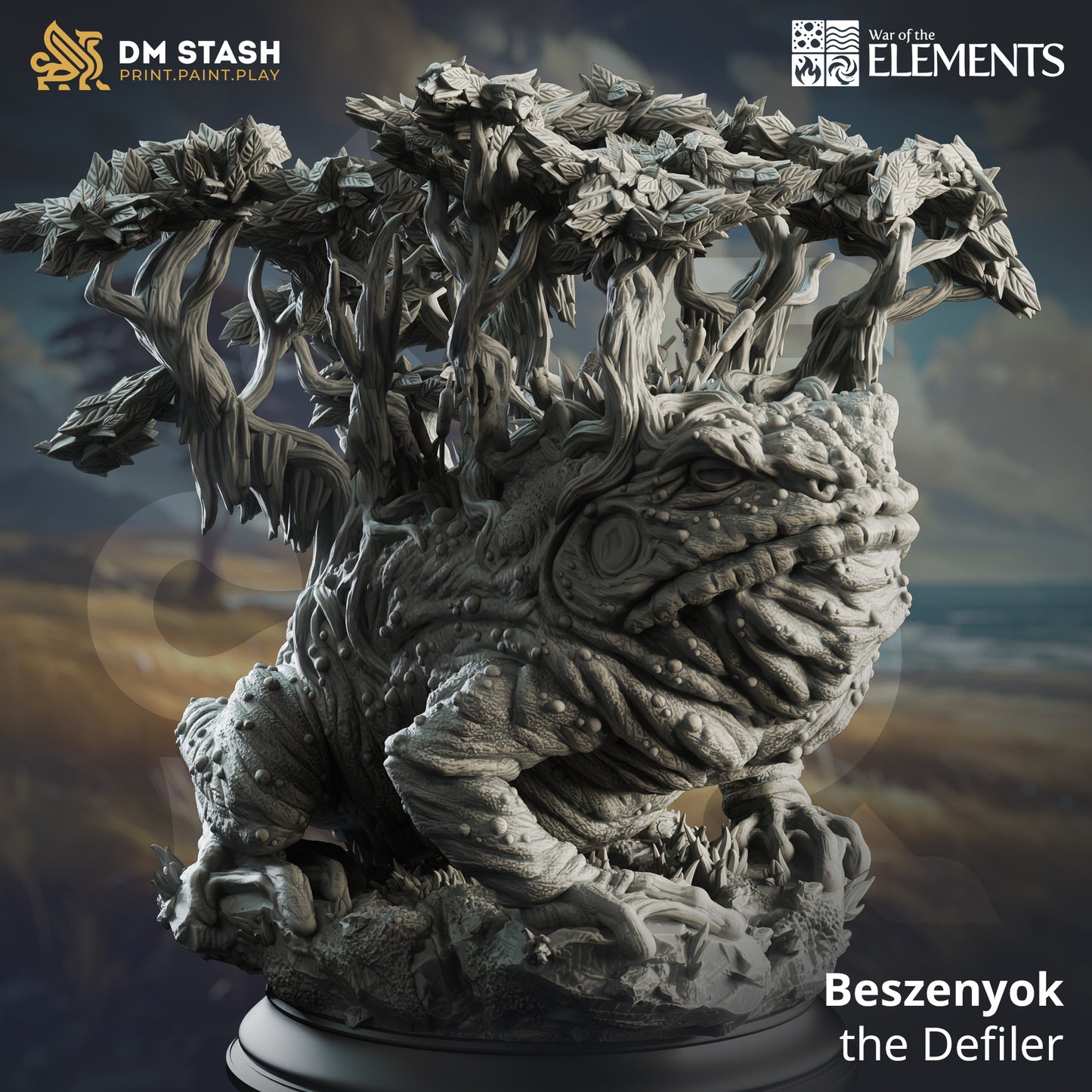 Beszenyok Giant Toad of the Swamp Monster