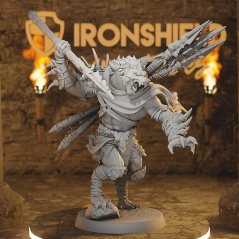 Boneyard Gnoll Stalker - Quiver-Backed Gnoll Skirmisher Hunter of Bloodstone Valley