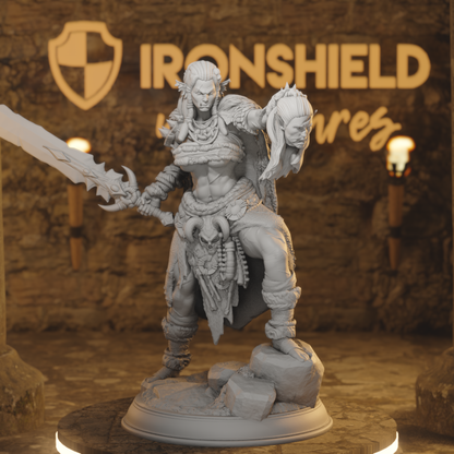 Brakaza Hobgoblin Orc Barbarian Queen