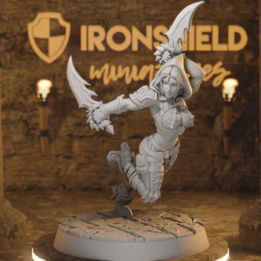 Brakha - Female Assassin Rogue Fighter