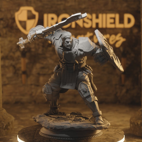 Brandyn Fighter Barbarian Warrior Paladin