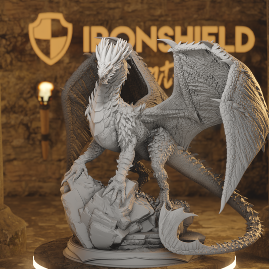 Ancient Bronze Dragon - Brazatul GIGANT