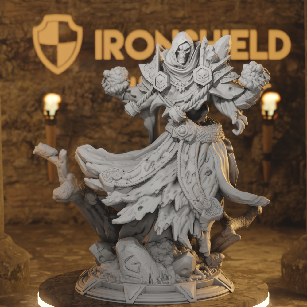 Dark Wraith Lich - Brisini Undead Monster