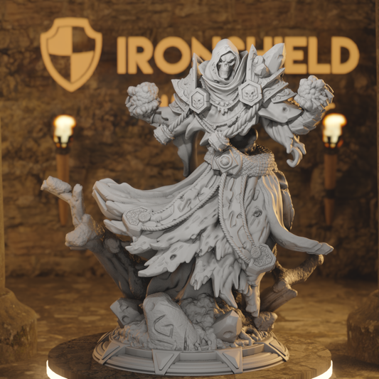 Dark Wraith Lich - Brisini Undead Monster
