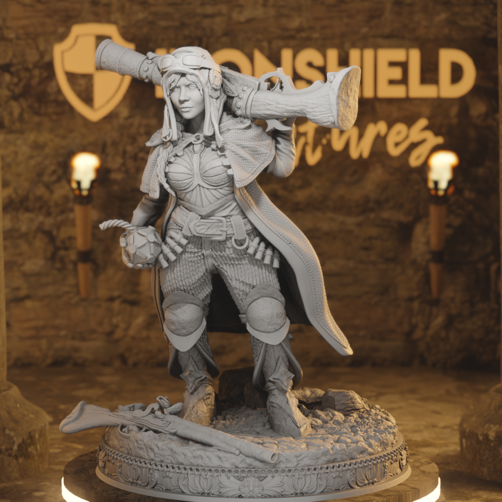 Dwarven Hunter and Ranger - Brumhilda