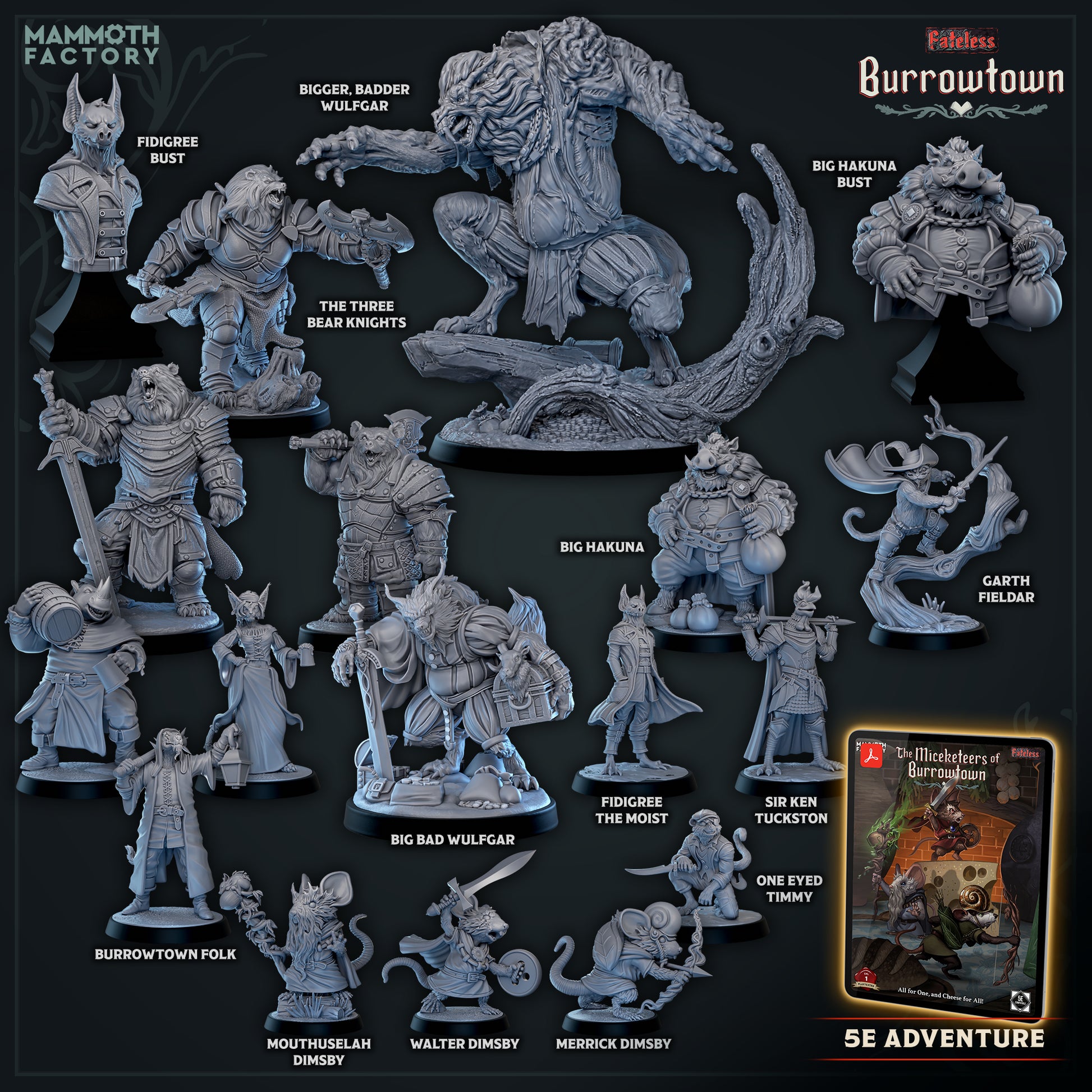 Burrowtown - Full Set