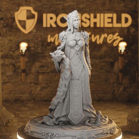 Goddess Sorcerer Cleric  - Cedhelieth Lady Elf