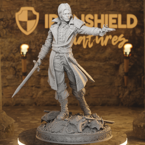 Human Gunslinger - Cedric of Wildern