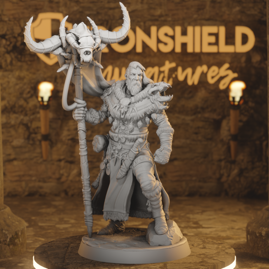 Clan Warrior Bannerman – Flagbearer Viking Tribal Warrior