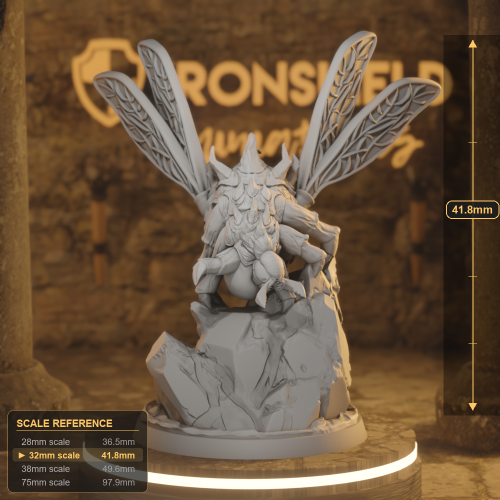 Corpse Bloater 02 Monstrosity DnD miniature 3D printed resin tabletop RPG figure