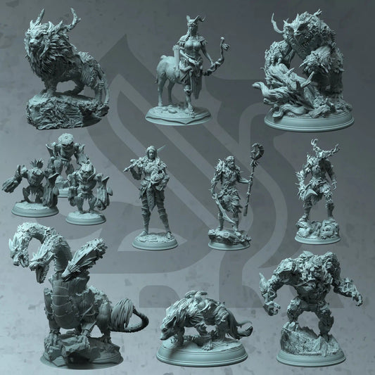Feywalkers - DND 5e Starter Campaign - Full Set 12 Figures