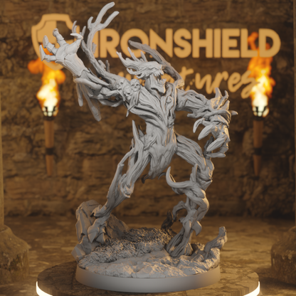 Deeproot Stalker 2 Plant DnD miniature 3D printed resin tabletop RPG figure