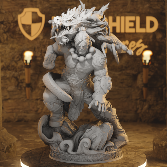 Moine Orc Esprit Dragon - Draak